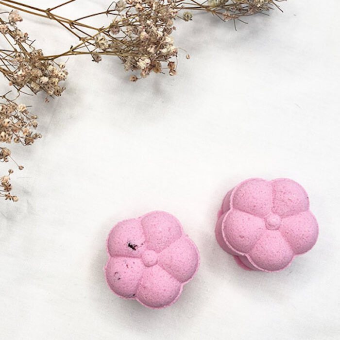 Pink patchouli shower steamer